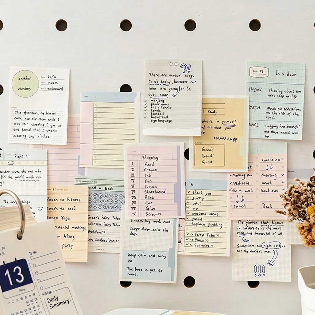 Score Pad Notepad - Blocco note per programmi giornalieri Blocco
