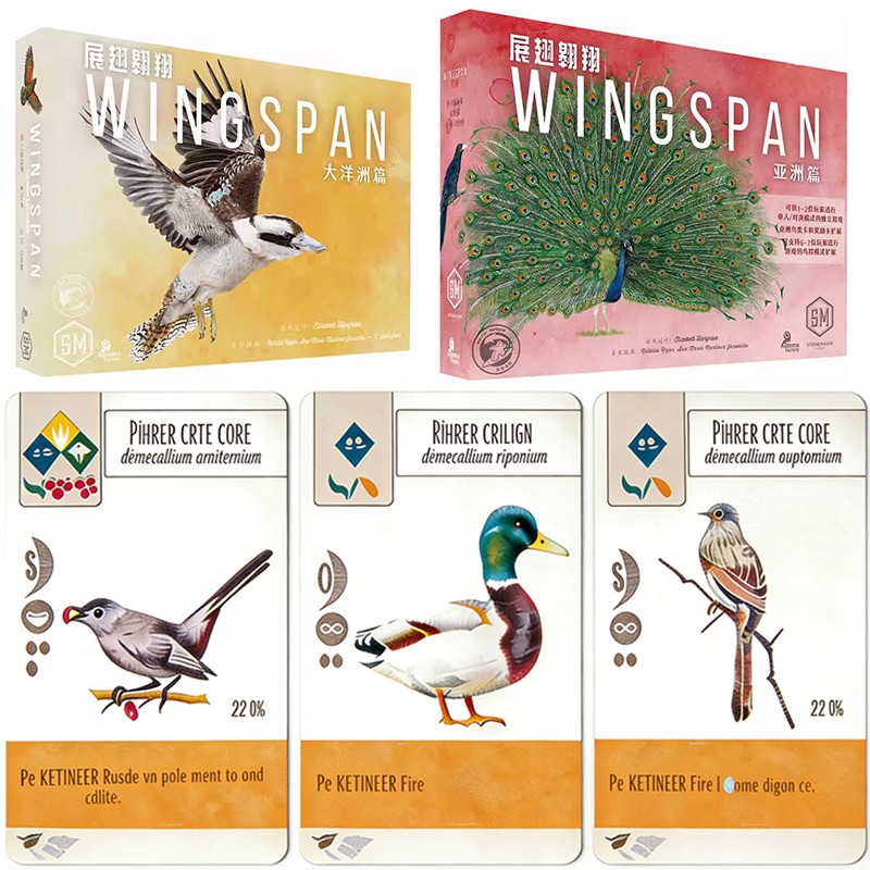 Board Game Wingspan - Gioco da Tavolo Strategico Originale Wingspan