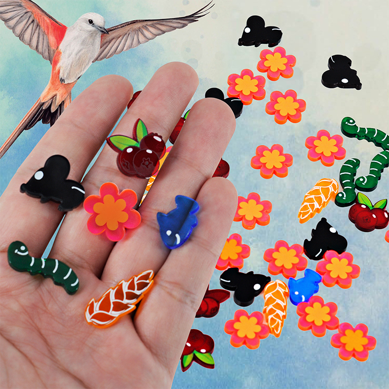 Board Game Wingspan - Gettoni per risorse alimentari con apertura