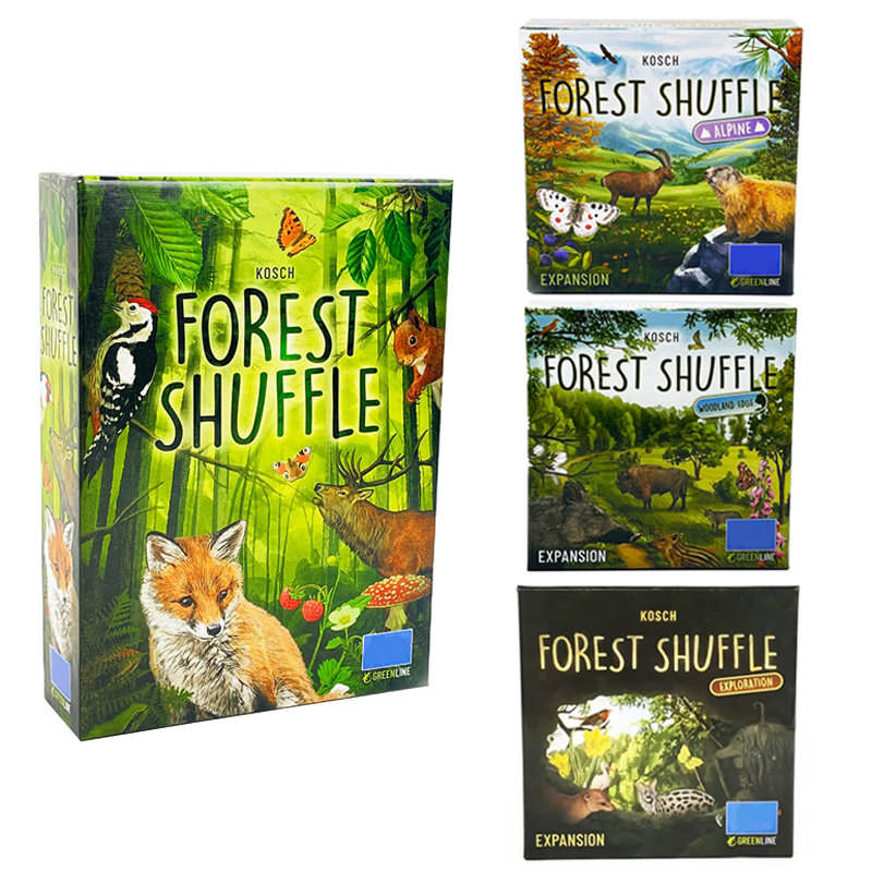 Board Game Wingspan - Gioco da Tavolo Forest Shuffle -