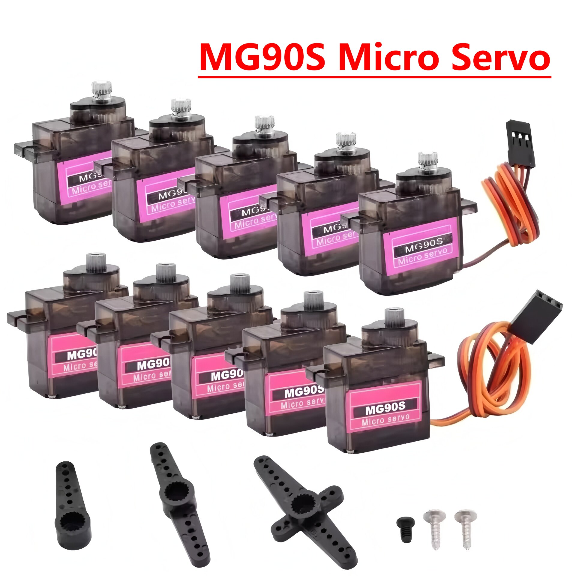Cooperative Card Game - 4/5/10/20pcs MG90S Micro Servo Motore Metal