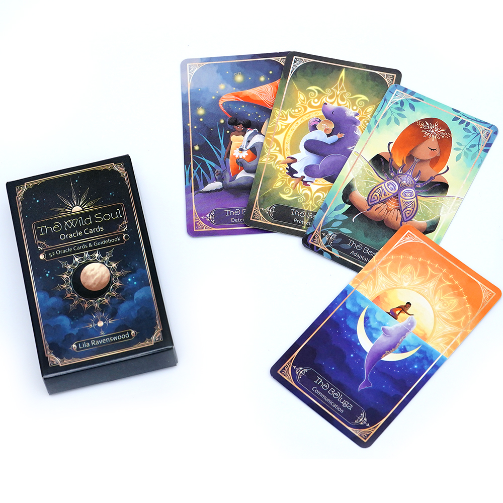 Board Game Wild Wild - The Wild Soul Carte Oracle Mazzo