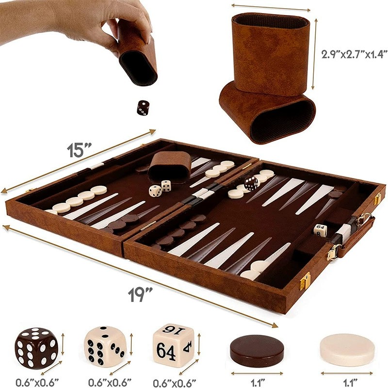 Nuovo set classico di backgamm - Board Game Zenith review and price