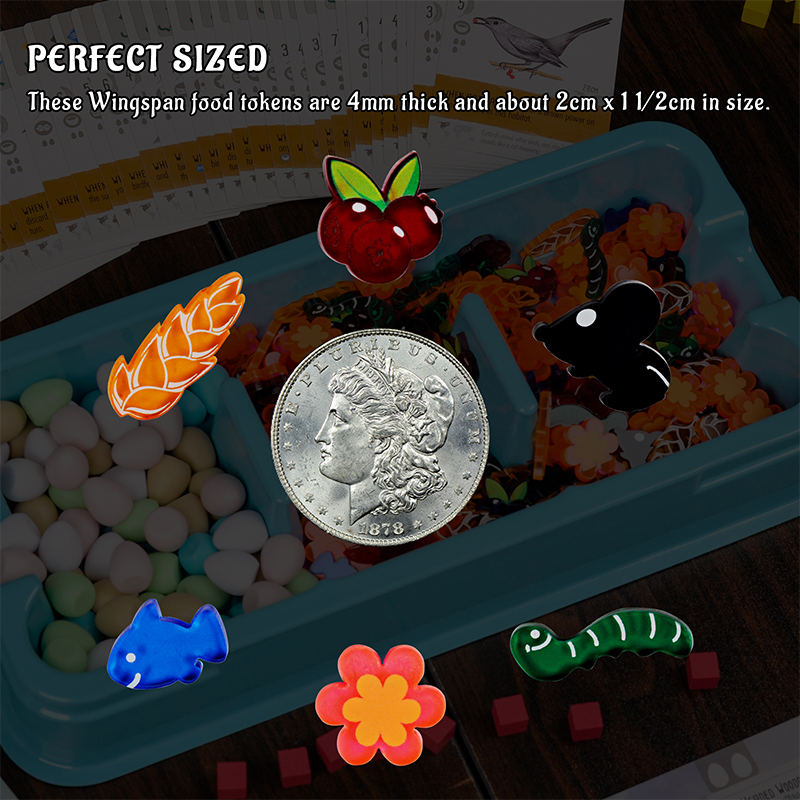 Gettoni per risorse alimentari - Board Game Wingspan review and price