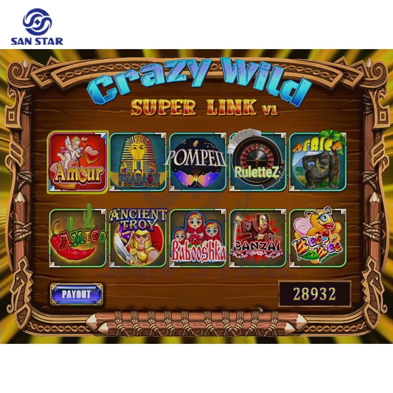 Crazy Wild 10 in 1 Multi Slot  - Board Game Wild Wild review and price