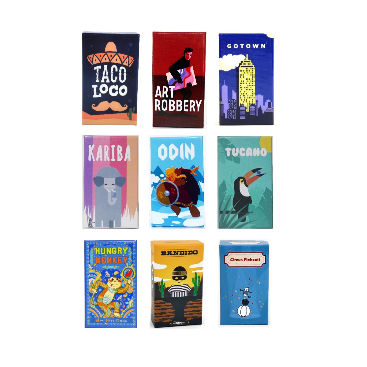 NUOVI Giochi di Tendenza - Tuc - Board Game Harmonies review and price