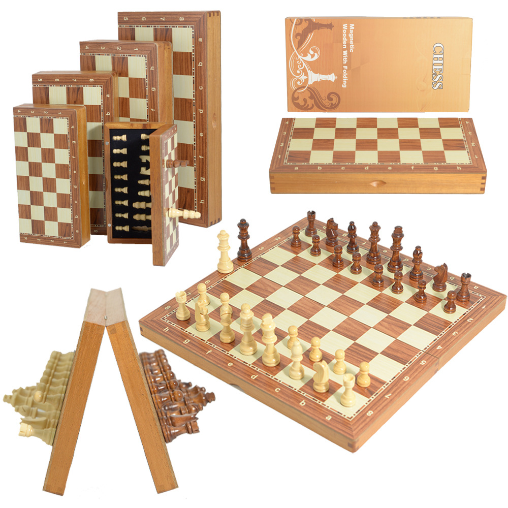 Set di scacchi pieghevole in l - Board Game Yearbook review and price