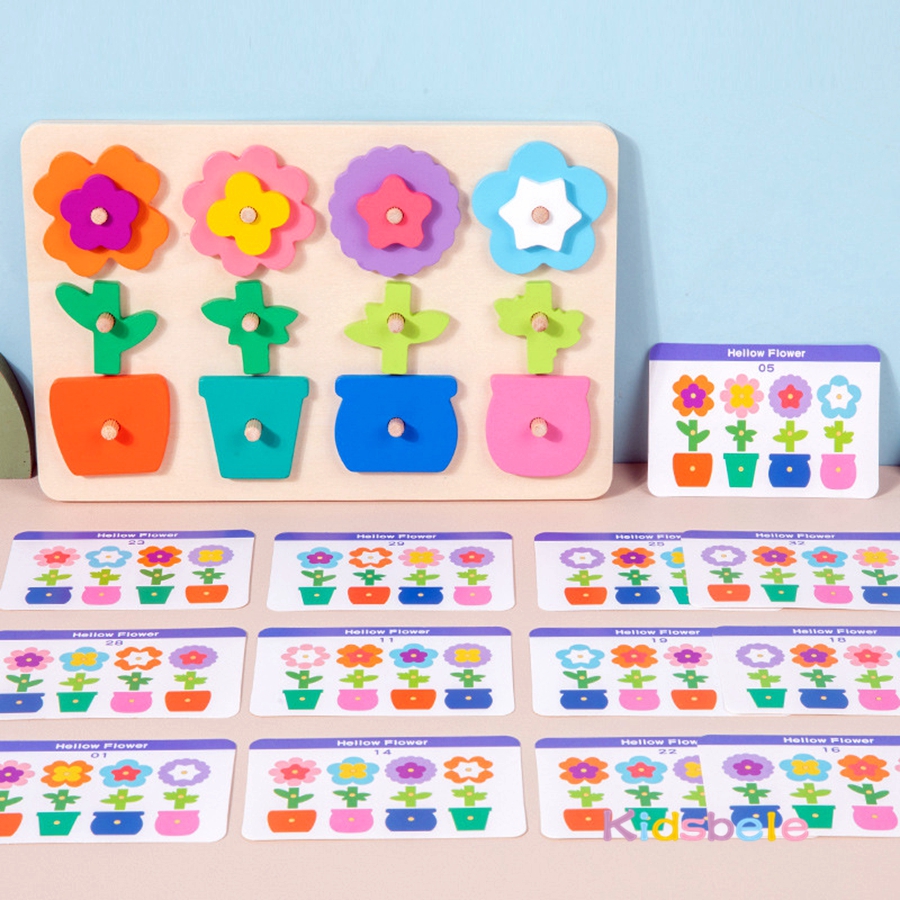 Montessori fai da te fiore in  - Cooperative Card Game review and price