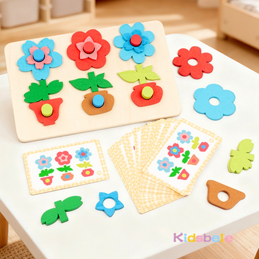 Montessori fai da te fiore in  - Cooperative Card Game review and price