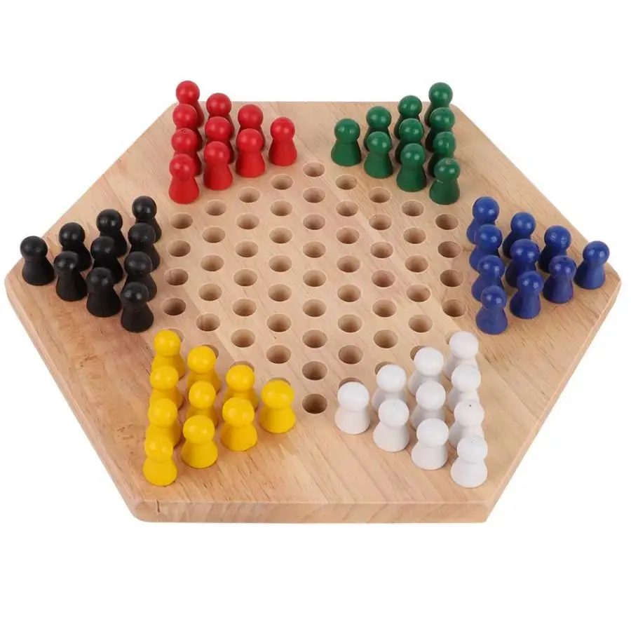 Tavola educativa in legno per  - Board Game Halma review and price