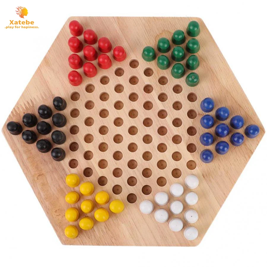Tavola educativa in legno per  - Board Game Halma review and price