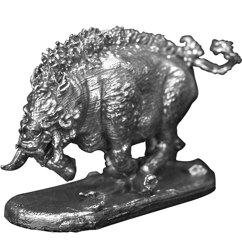 Statuetta in Metallo del Re de - Board Game Wild Wild review and price
