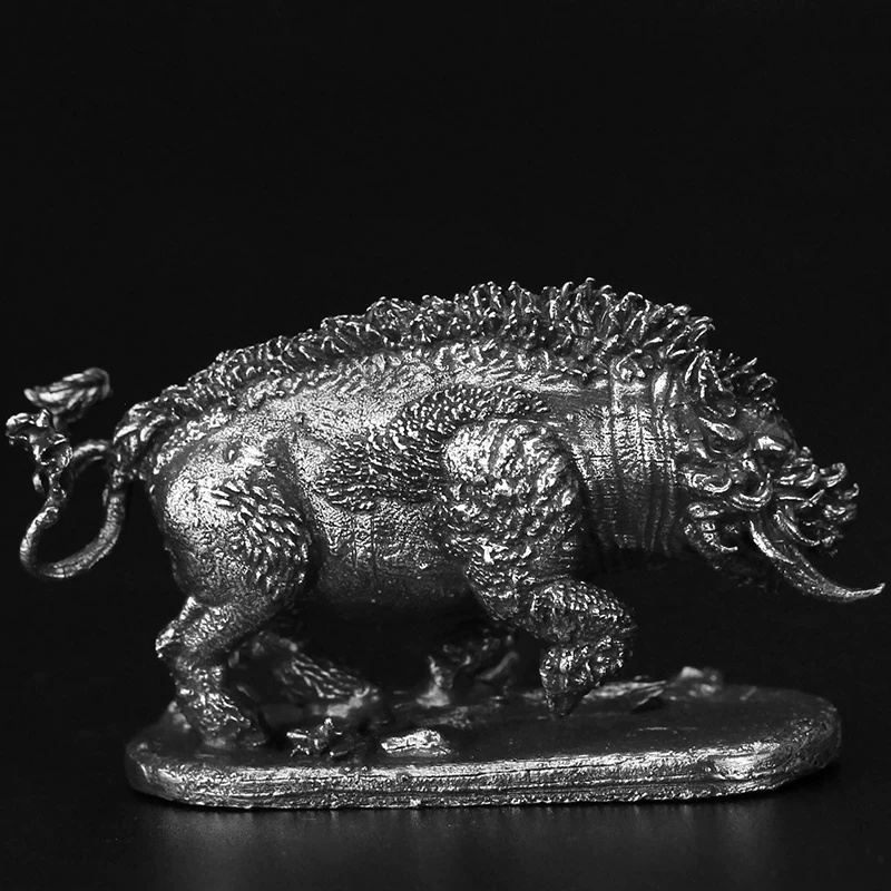 Statuetta in Metallo del Re de - Board Game Wild Wild review and price