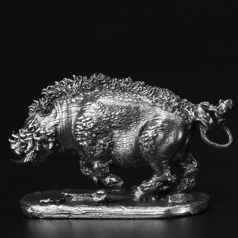 Statuetta in Metallo del Re de - Board Game Wild Wild review and price