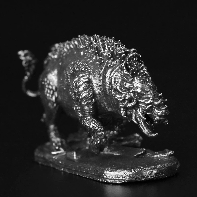 Statuetta in Metallo del Re de - Board Game Wild Wild review and price