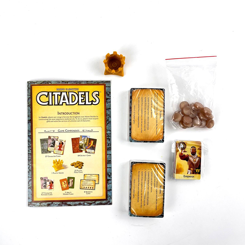 Citadels Edizione Riveduta: Cl - Board Game Harmonies review and price