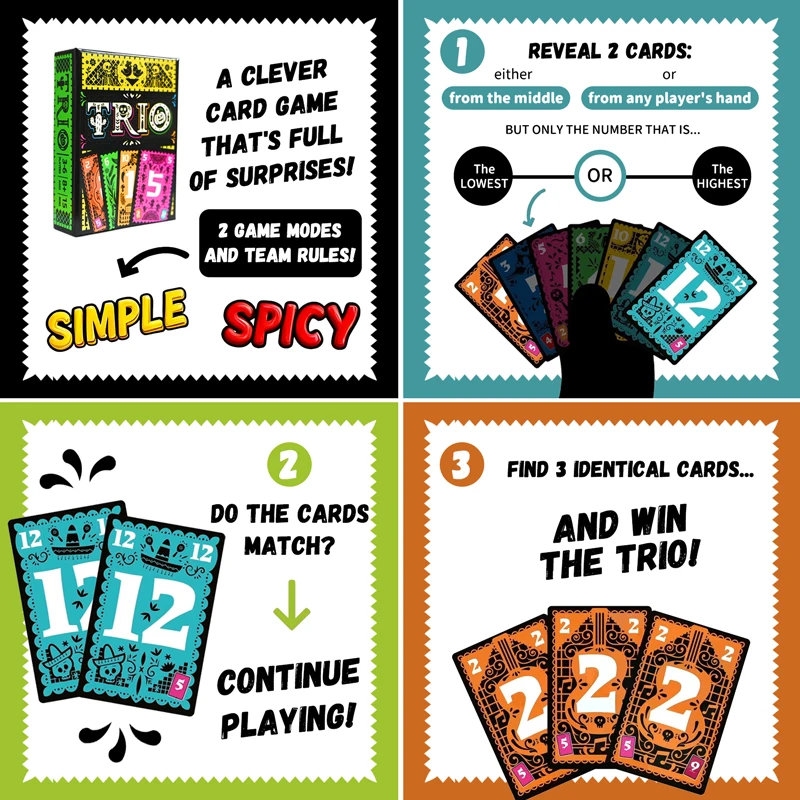 Gioco da tavolo con carte stra - Cooperative Card Game review and price