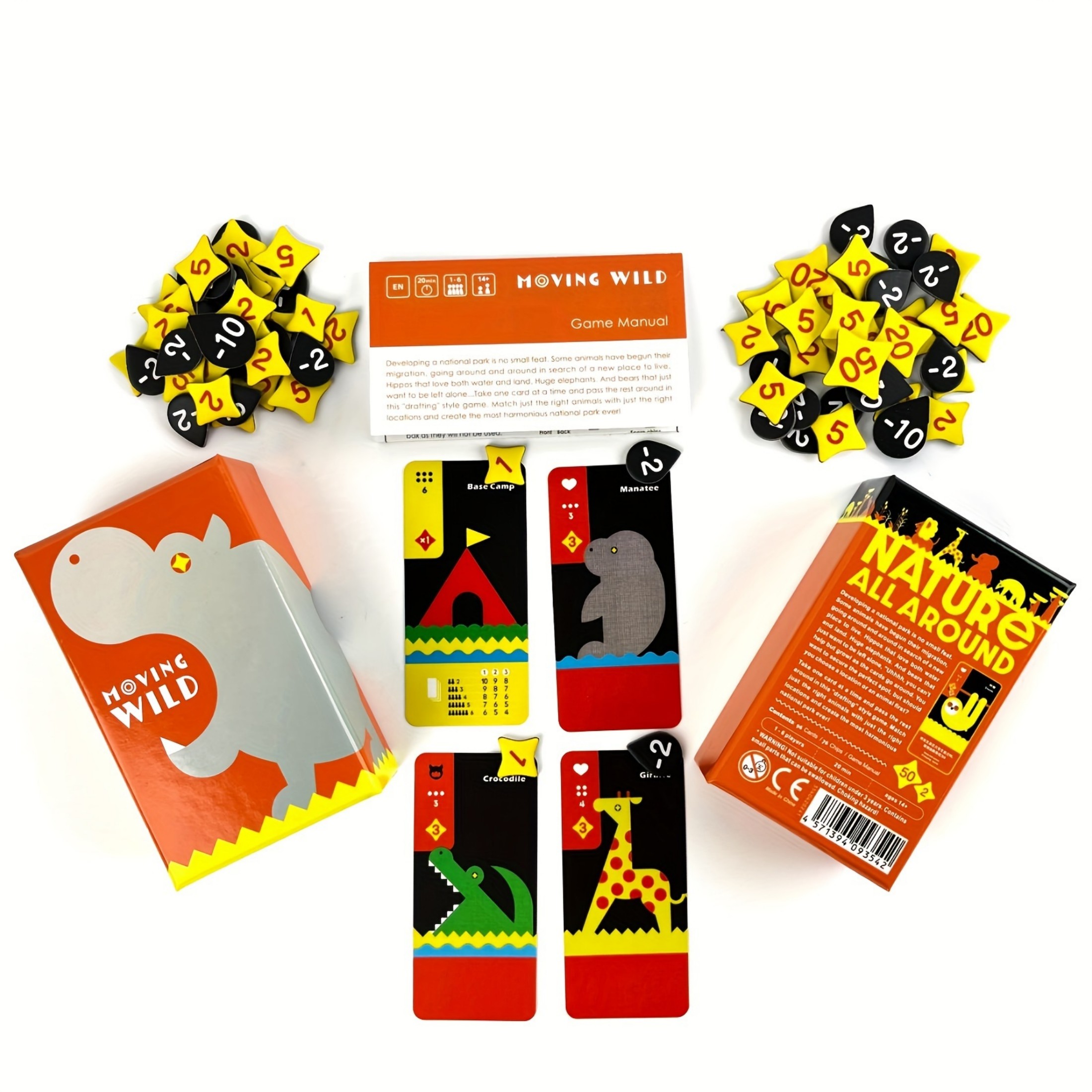 Gioco da tavolo: Moving Wild – - Board Game Wild Wild review and price