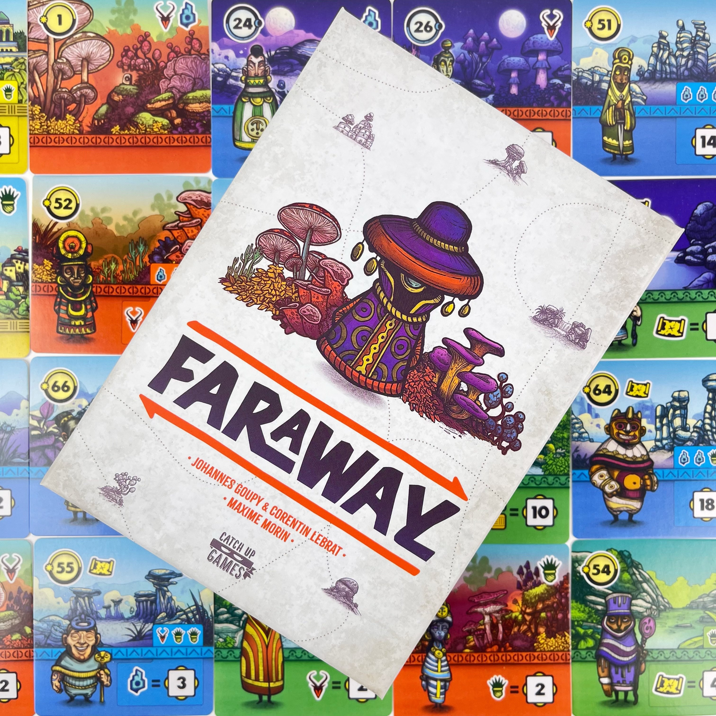 Gioco da tavolo inglese FARAWA - Board Game Harmonies review and price
