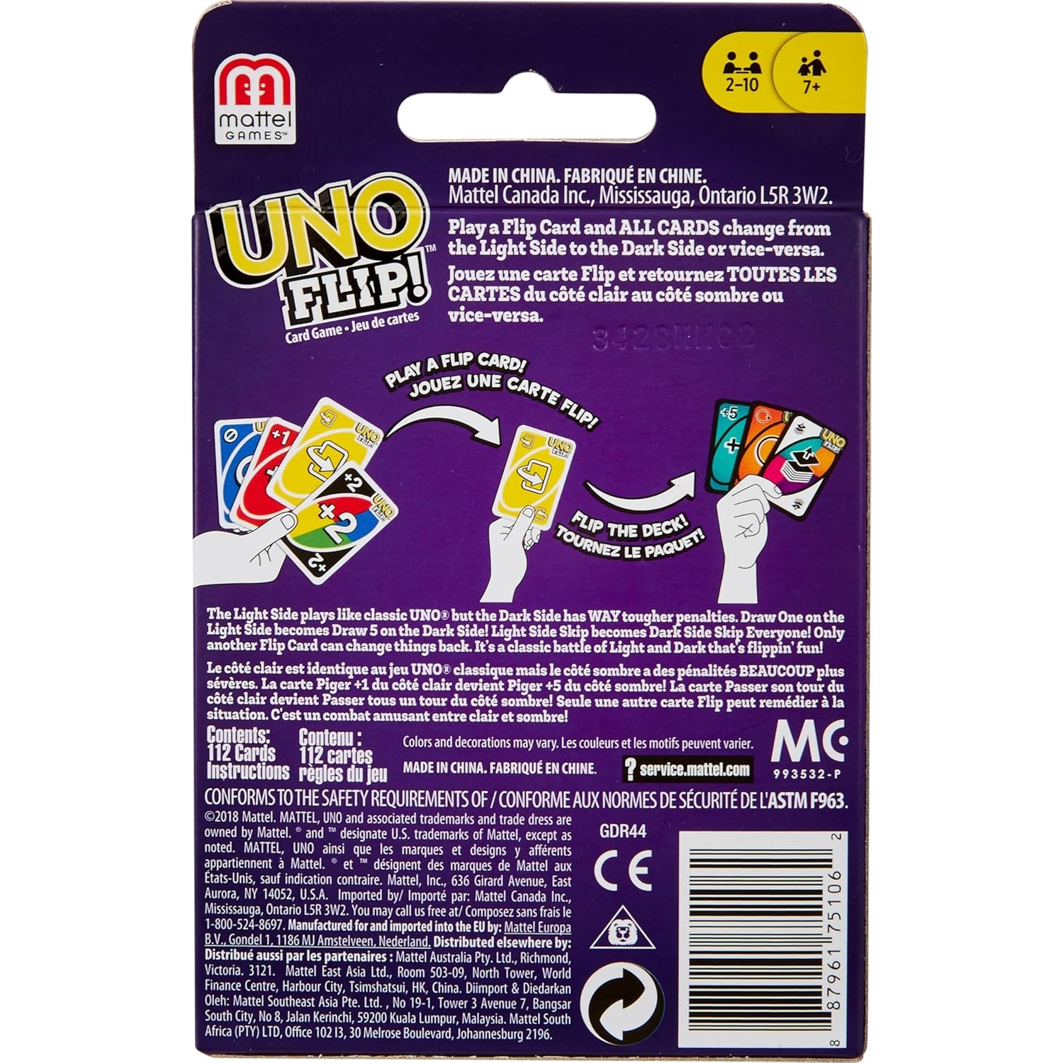 100% originale Mattel UNO Flip - Cooperative Card Game review and price