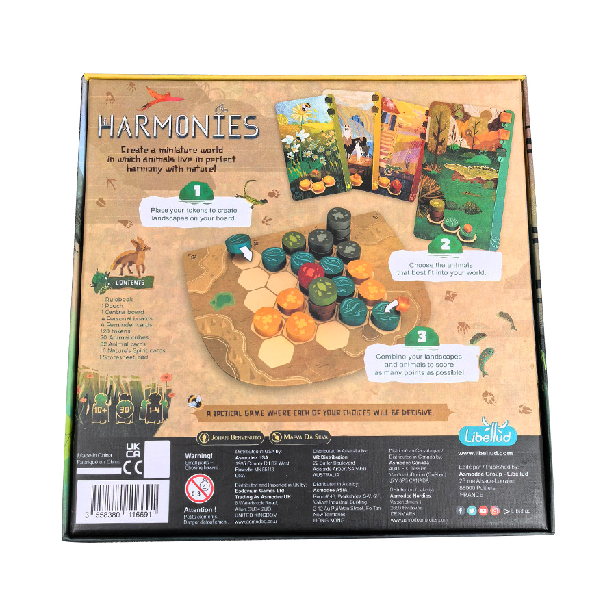 Harmonie - Giochi da tavolo -  - Board Game Harmonies review and price