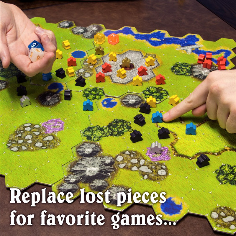 14PCS di Legno Umanoide Meeple - Board Game Zenith review and price