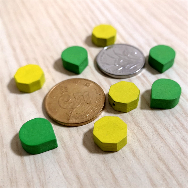 40 Pz 10mm Rosso a Forma di Cu - Board Game Wingspan review and price