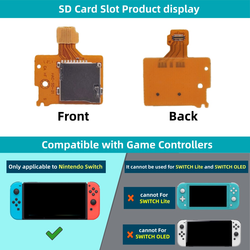 Scheda di Ricambio per Slot Sc - Board Game Nintendo Switch review and price